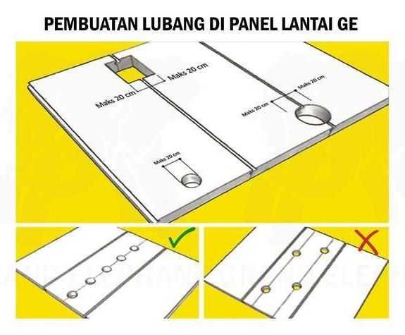 Cara Pasang Panel Lantai